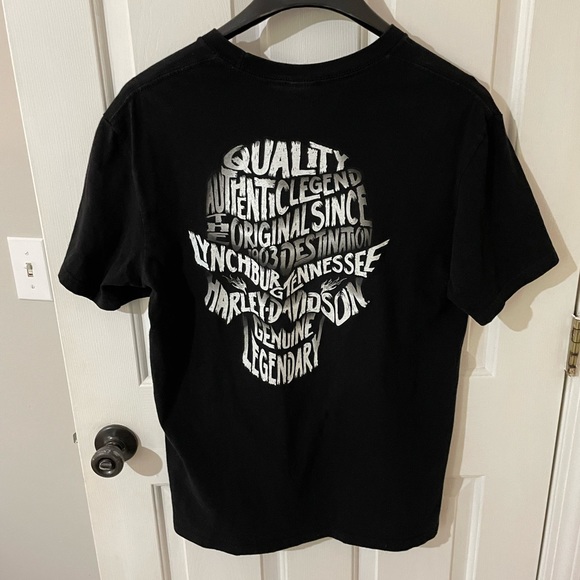 Harley Davidson Lynchburg Tennessee label T-Shirt. Size large - Picture 4 of 11